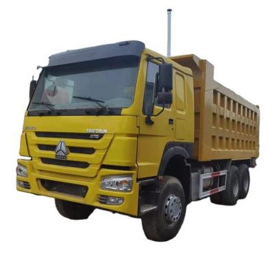 China Sinotruk Good Condition 371hp 375hp 10 Wheels 6X4 8x4 HOWO Dump Truck Fabric Fits Africa Market for sale