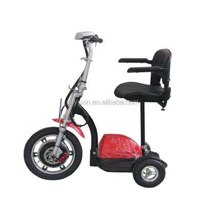 China 800W48V three wheel electric scooter full of punch/electric mobility scooter with CE/Rohs YXEB-712 16 inch for sale