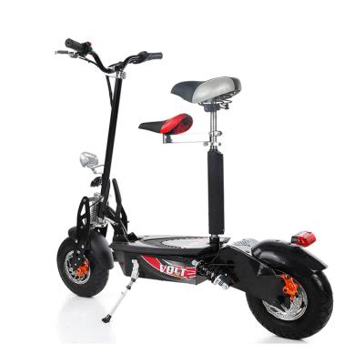 China 2019 hot selling one second 48v folding evo electric scooter with 1600w brushless motor for adults for sale