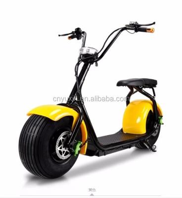 China hot selling 1000w 60v 2 wheel halley scooter Citycoco electric scooter with CE YXEB-717S for sale