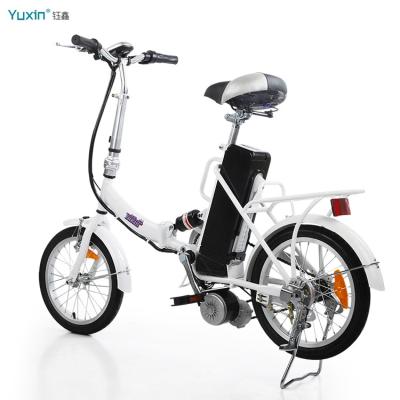 China 2021 Hot Selling YXEB-8606 Cheap Folding Steel Frame 250W Electric Bicycle for sale