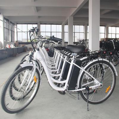 China 2019 Hot Selling Classic Steel 26" green city electric bicycle / electric bike / e bike with CE and EN15194 for sale