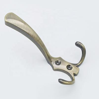 China Good Quality Modern Custom Hot Selling Home Decorate Single Wall Metal Clothes Hook Hanging for sale