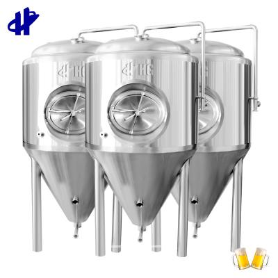 China Hotels 500l beer fermentation buckets/300l 500l beer fermenter micro brewery beer machine fermentation maker for sale