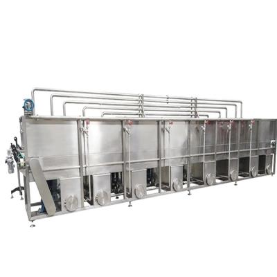 China food & Beverage factory 2020 best selling tunnel pasteurizer for box pasteurization and cooling tunnel pasteurizer boxes for sale