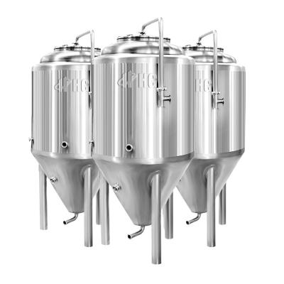 China Micro Hotels Beer Brew Equipment 100L 300L Brewing Fermentation System 100 Liter 300 Liter Conical Fermenter Tank for sale