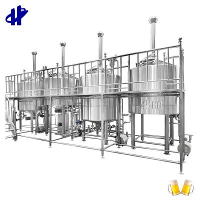 China 2000L Restaurants Brewery System Beer Brewing Equipment Turnkey Brewery Project Beer Brew Full Set for sale