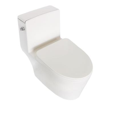 China Modern Modern Ceramic Toilet 1 Piece WC Toilet Sanitary Ware for sale