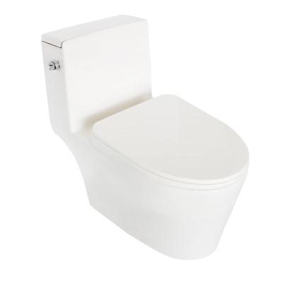 China Luxury Bathroom Commode WC Toilet Tank Hidden Ceramic Seat Light Girl Closestool for sale