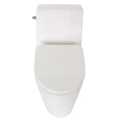 China Automatic Operation WC Seat Set Color One Piece Cistern Sink Ceramic Sanitary Ware Toilet for sale