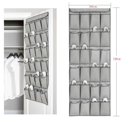 China Modern Hot Seeling Multi-Layer Premium Sundries Bag Collection Pocket Over The Door Shoe Storage Hanging Organizer for sale