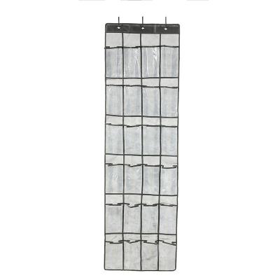 China CLASSIC Hot Sale 24grid Nonwoven Storage Bags Behind The Door Hanging Bag Organizer Buggy Transparent Bag for sale