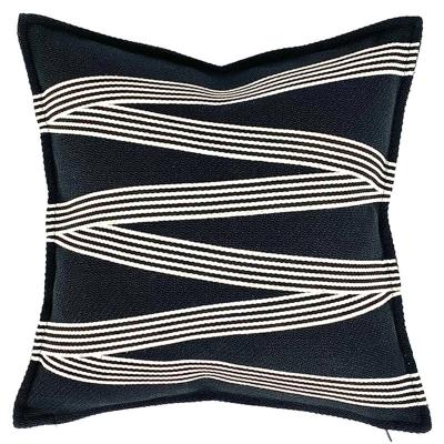 China Anti-pilling Northern EuropeinsModern Living Room Sofa Pillow Cases Cushion Cover Minimalist Throw Pillow Case Cushion for sale