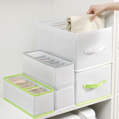 China Portable Storage Purple Storage Box Household Clothes Organizer Foldable Storage Box for sale