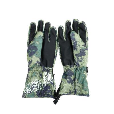 China Winter Warm Men's Fashion Camouflage Windproof Hunting Running Motorcycle Safety Fashion Work Gloves for sale