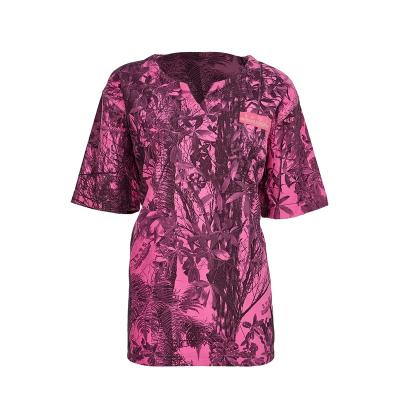 China Camouflage Breathable T-Shirts - Fashion Summer Women's Tactical Hunting for sale