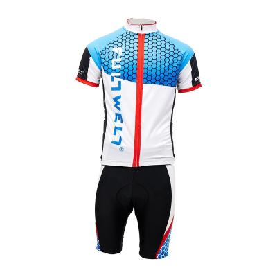 China Breathable Mens Bike Anti-Slip Short Sleeve MTB Shirt Riding Top With Bib Sets Cycling Jersey Suits for sale