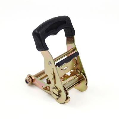 China Wholesale High Quality Medium Buckle Ratchet Tie Down Handle Safety Cargo Cargo Buckle Tie Down Buckle for sale