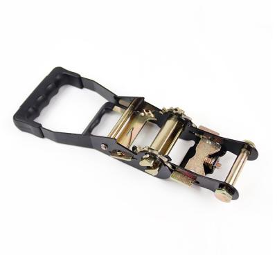 China Cargo Safety Modern Design Ratchet Buckle With Rubber Ratchet Buckle Handle High Quality Ratchet Buckle for sale