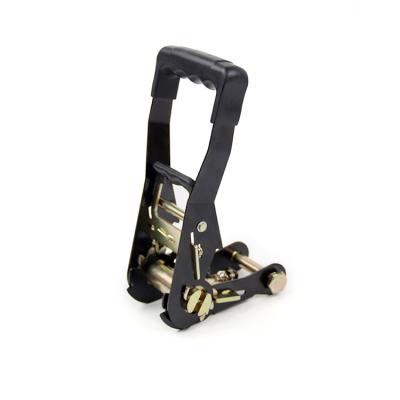 China Cargo Safety Ratchet Buckle Metal Binding Ratchet Belt Buckle Ratchet Buckle With Rubber Grip for sale