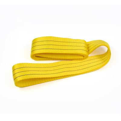 China Lifting Goods Textile Slings For Sale Endless Soft Endless Wire Rope Sling Polyester Fiber Round Webbing for sale