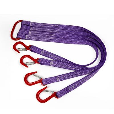 China Durable Flexibility Polyester Webbing Manual Elevator Lifting Sling RSD Combined Slings For Working Machinery for sale