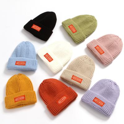 China Factory Directly Common Sale Winter Custom Beanie 100% Acrylic Knit Beanie for sale