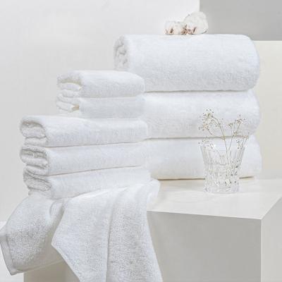 China Low Price Customized Super Pure Cotton Simple Soft Comfortable Face Towels Child Safe Triy Hotel Towel for sale