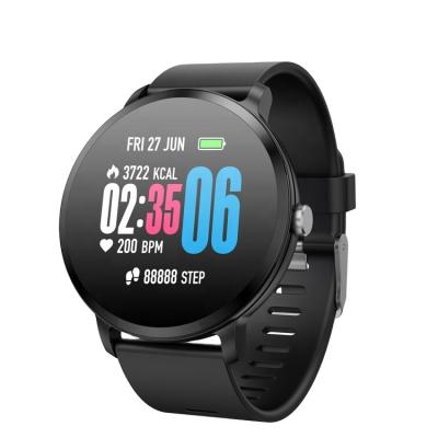 China EMAIL V11 Touch Screen BT4.0 Waterproof Ce Rohs Smart Watch With GPS Running Fitness Tracker Heart Rate Monitor for sale