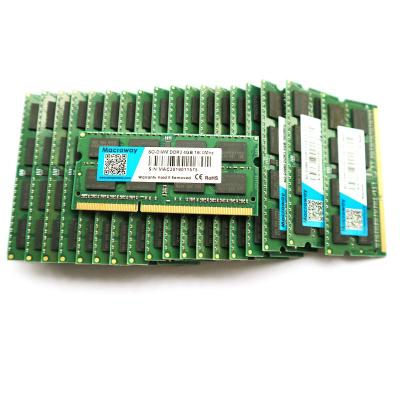 China LAPTOP Hig Performance Sodim Ddr3l 8gb 1600mhz Memory Ram for sale