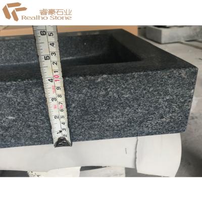 China Customized G654 Grey Granite Basin Sink for sale