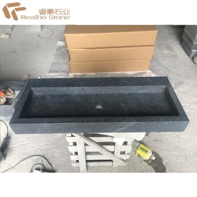 China Customized G654 Grey Granite Stone sink Kitchen sink for sale