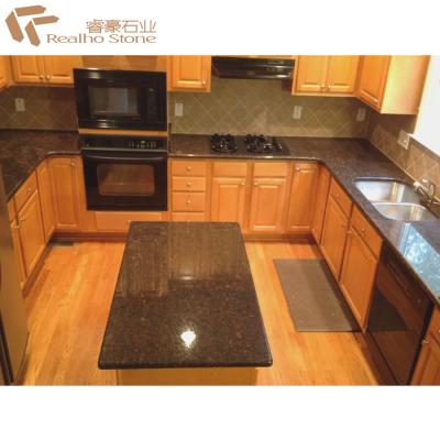 China Factory Price Indian Tan Brown Red Granite Countertops For Kitchen for sale