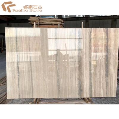 China Italian Silver Grey Travertine Stone Tiles For Project for sale