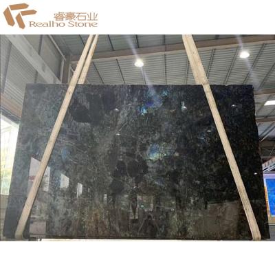 China Labradorite Blue Granite For Countertops And Vanity Tops for sale