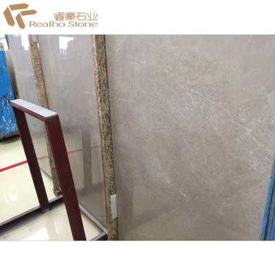 China Polished Moon Cream Marble Slabs For Interior Decoration for sale