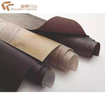 China Ultra-Thin Flexible Stone Veneer For Walls Paper for sale