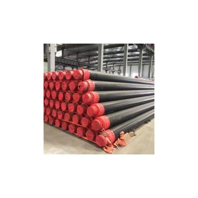 China Modern Pre-insulated Steel Pipe And HDPE Jacket Polyurethane Insulation Pipe for sale