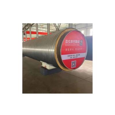 China The modern manufacturers the direct sale of anti corrosion and thermal fitting steel overhead insulation pipe for sale