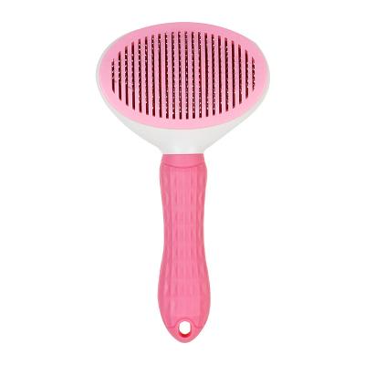 China Stocked Dogs Grooming Combs Cats Brush Hair Removal Rake Dematting Tool Comb For Dog for sale