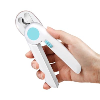 China Viable Viable Led Steel Nail Clippers Dog And Cat Nail Clipper ABS+Stainless for sale