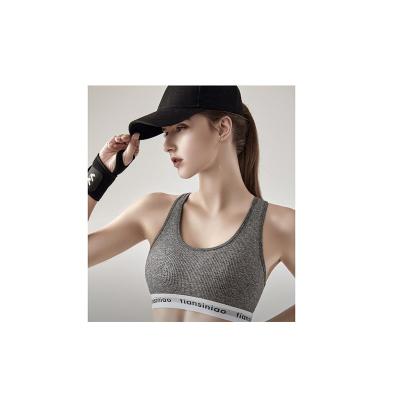 China QUICK DRY best selling new breathable sports women brawomen wicking shock proof yoga bra cotton for sale