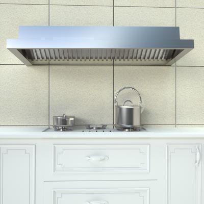 China Hotel Commercial Kitchen Range Hood Vented For Homes Stainless Steel Restaurant for sale