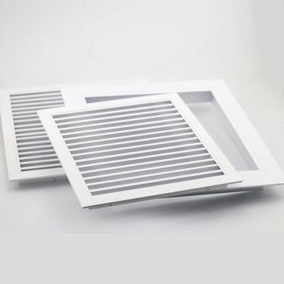 China Contemporary Linear Air Grille Vent Aluminum Alloy Canopy With Damper For Air Conditioning for sale