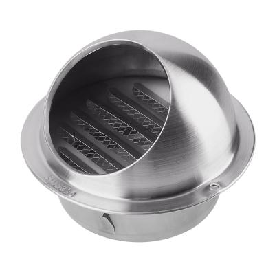 China Stainless Steel Industrial Vent Round Return Air Vent Grille Pillar Air Diffuser Outlet for sale