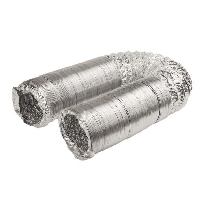 China Industrial PVC Aluminum Foil Insulated Flexible Duct Ducting Pipe For Central Air Conditioning Ventilation System 8m for sale