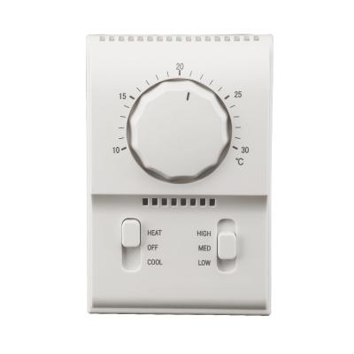 China ABS Plastic Temperature Controller Switch Thermal Switches Aircon Manual Thermostat For HVAC for sale