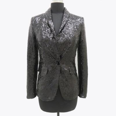 China Lady's Fashion Breathable Suit Jacket With Sequin Fashion High Quality Style for sale