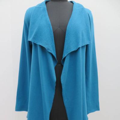 China Women's Breathable Cotton Cardigan Solid Color Ladies High Quality Cardigan for sale