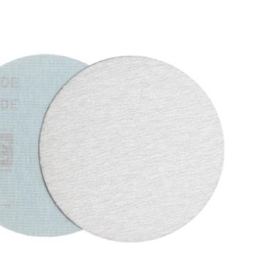 China TS33 Disc Aluminum Oxide Durable High Quality Anti-Block White Sanding Abrasive for Furniture Car Polish for sale